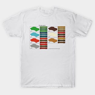 SAAB 99 COLOUR GUIDE T-Shirt